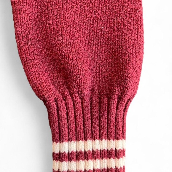 Abercrombie & Fitch maroon sweater - Picture 3 of 3